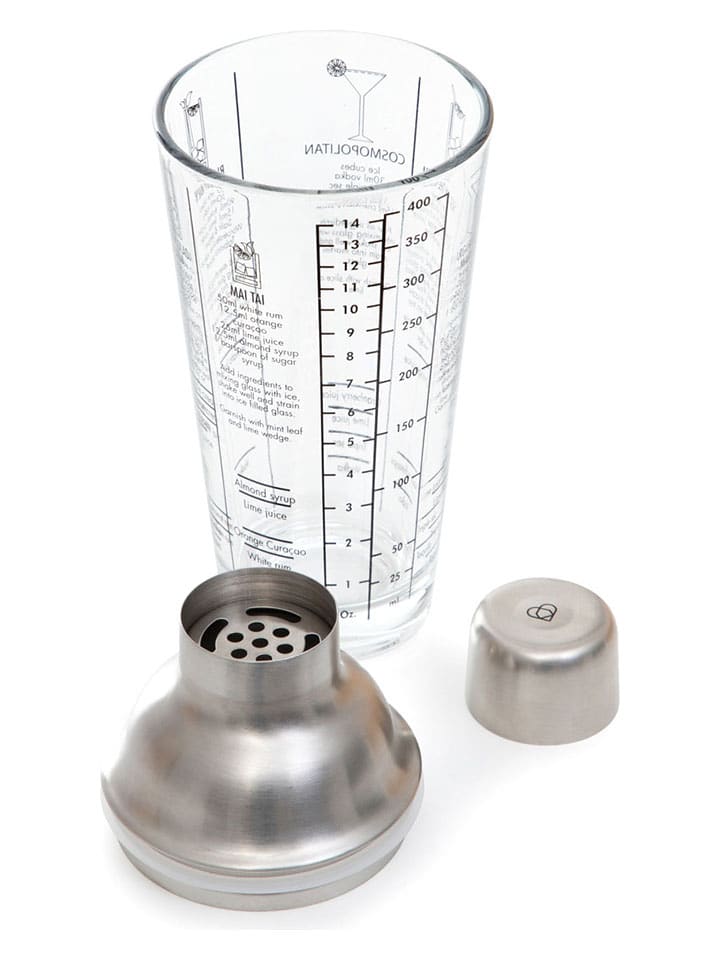 Homla Cocktailshaker ''Alcole'' in Silber - 400 ml günstig kaufen onesize