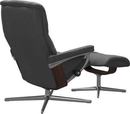 Stressless® Relaxsessel Mayfair, mit Cross Base, Größe S, M & L, Holzakzent Braun