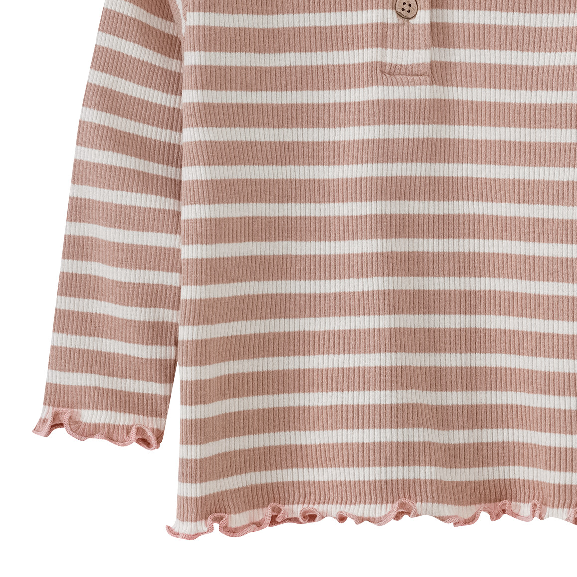 Baby Langarmshirt im Ringel-Look