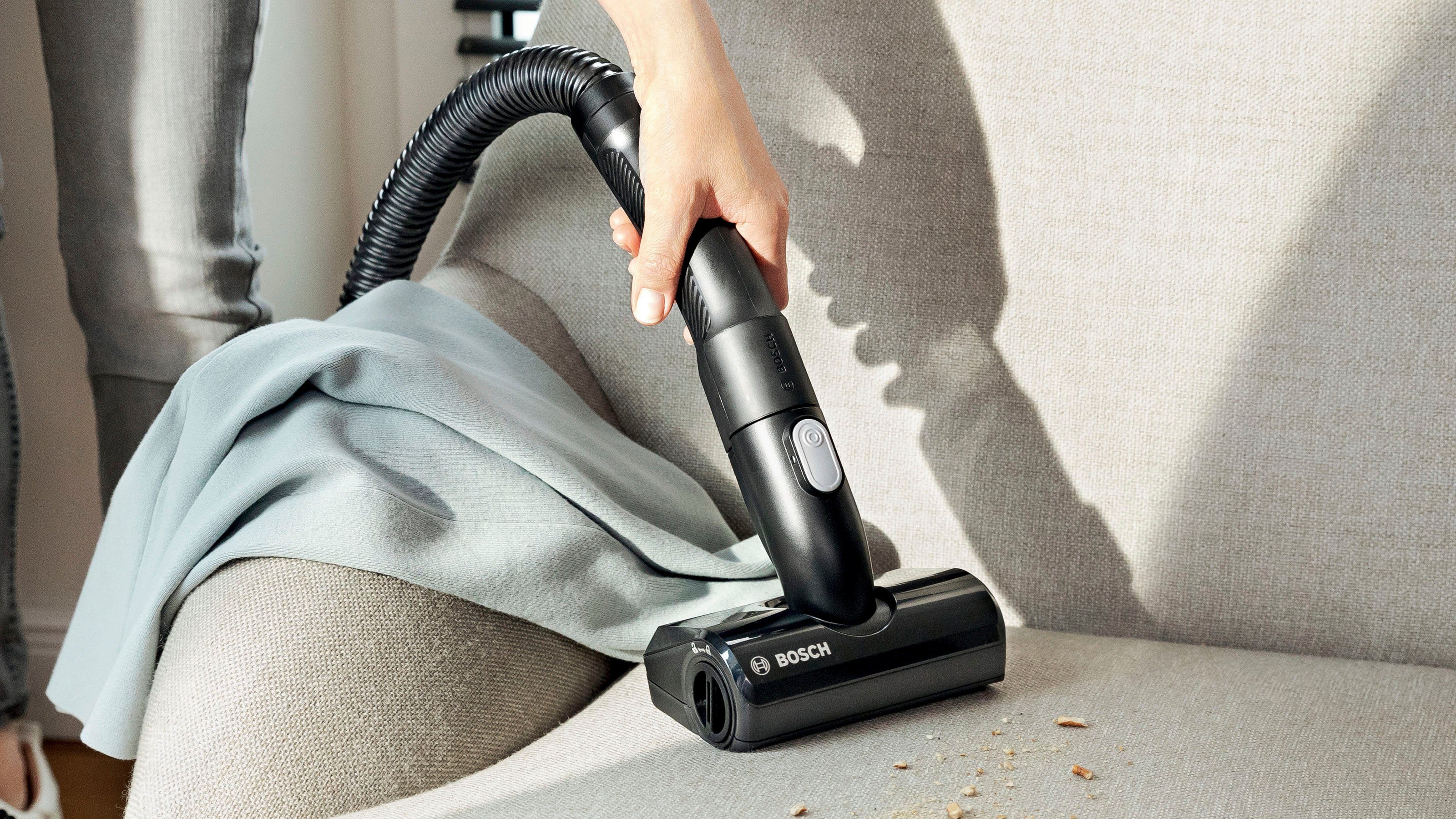 BOSCH Akku-Stielstaubsauger Unlimited 7 BKS711XXL, beutellos, 40 Min. Laufzeit, knickbares Rohr, inkl. umfangreichen Zubehör