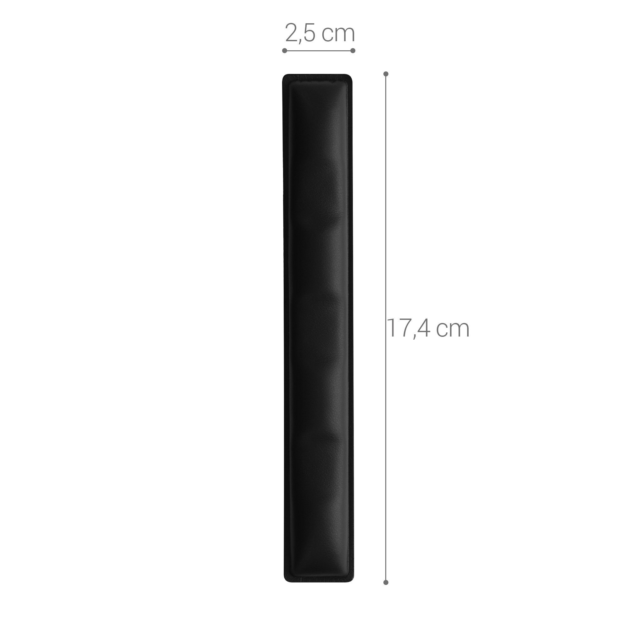 kwmobile Bügelpolster Bügelpolster für Sennheiser HD8 / HD8 DJ / HD6 MIX, Kunstleder Kopfbügel Polster für Overear Headphones