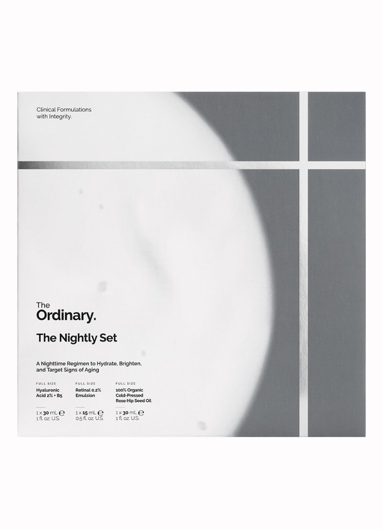 Ansamblul de noapte al trupei The Ordinary - un set de îngrijire
