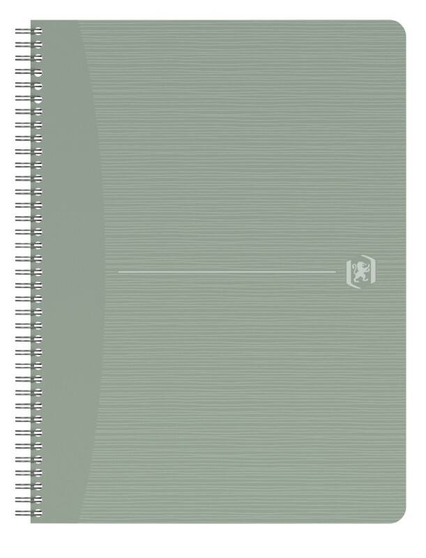 OXFORD My Rec’Up Notizbuch DIN A4 Liniert Doppeldraht Matt Lackierter Karton Mehrfarbig Nicht perforiert 180 Seiten 5 Stück à 90 Blatt