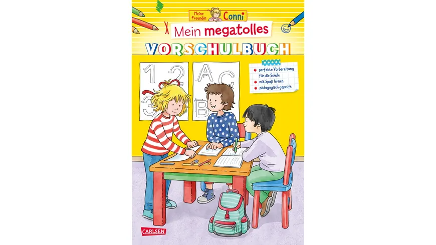 Conni Gelbe Reihe (Beschäftigungsbuch): Mein megatolles Vorschulbuch