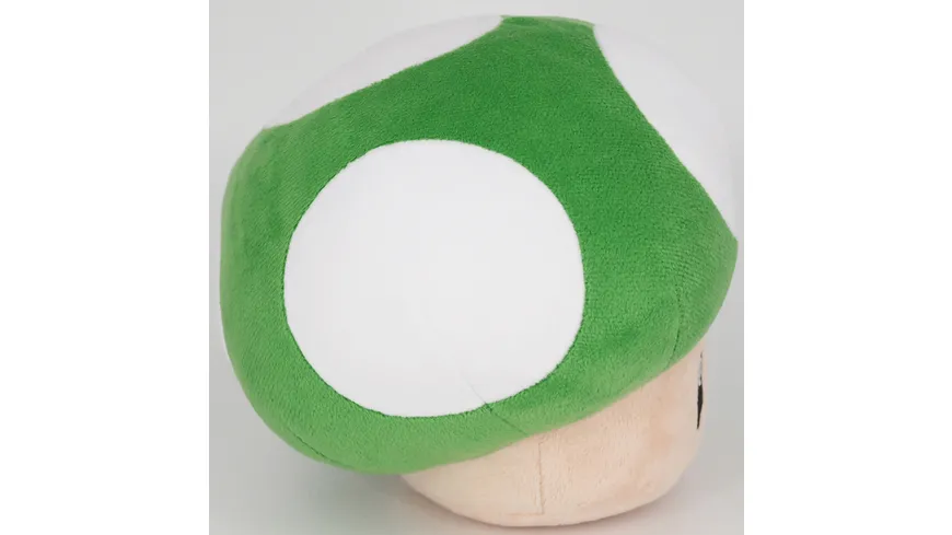 Nintendo 1-UP Pilz Plüschfigur grün