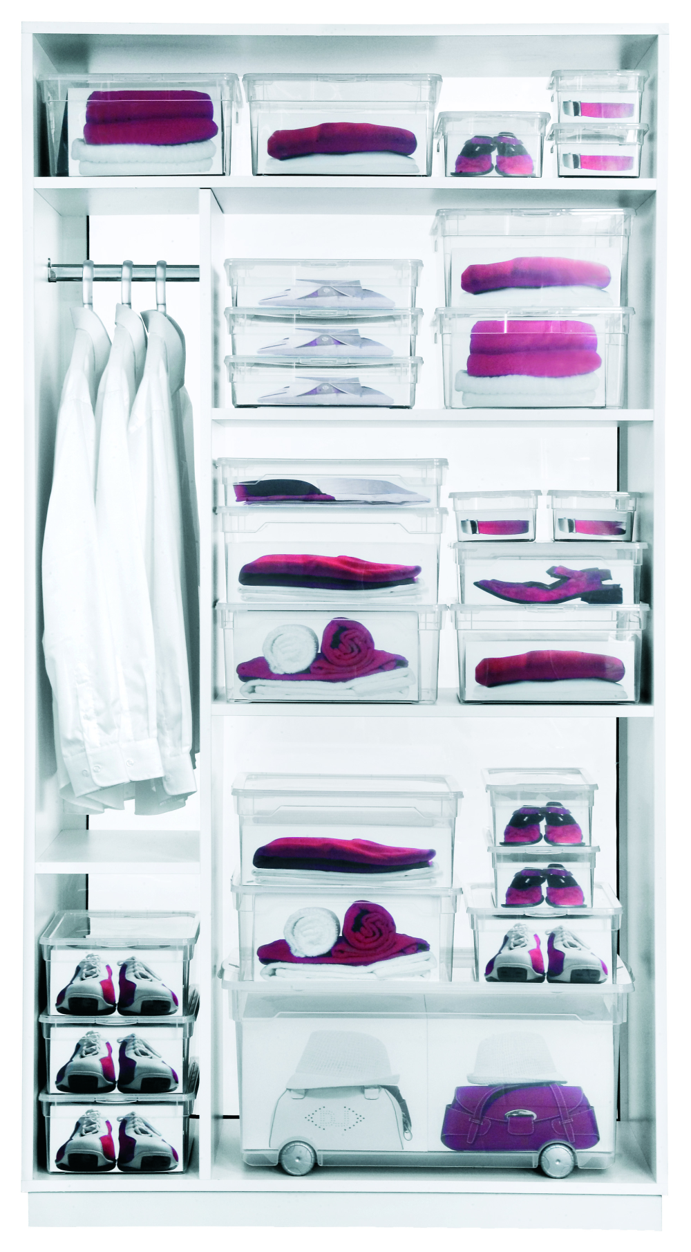 Aufbewahrungsbox Clear Box 63,0l