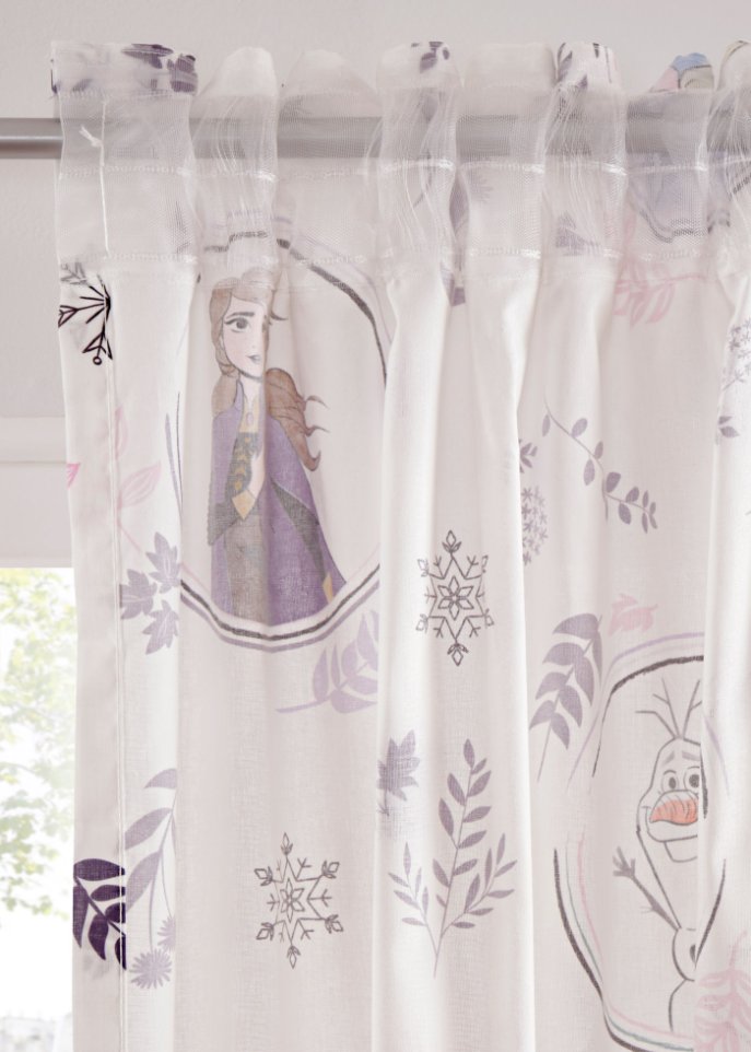DS Frozen Bio-Baumwoll Vorhang (1er Pack)