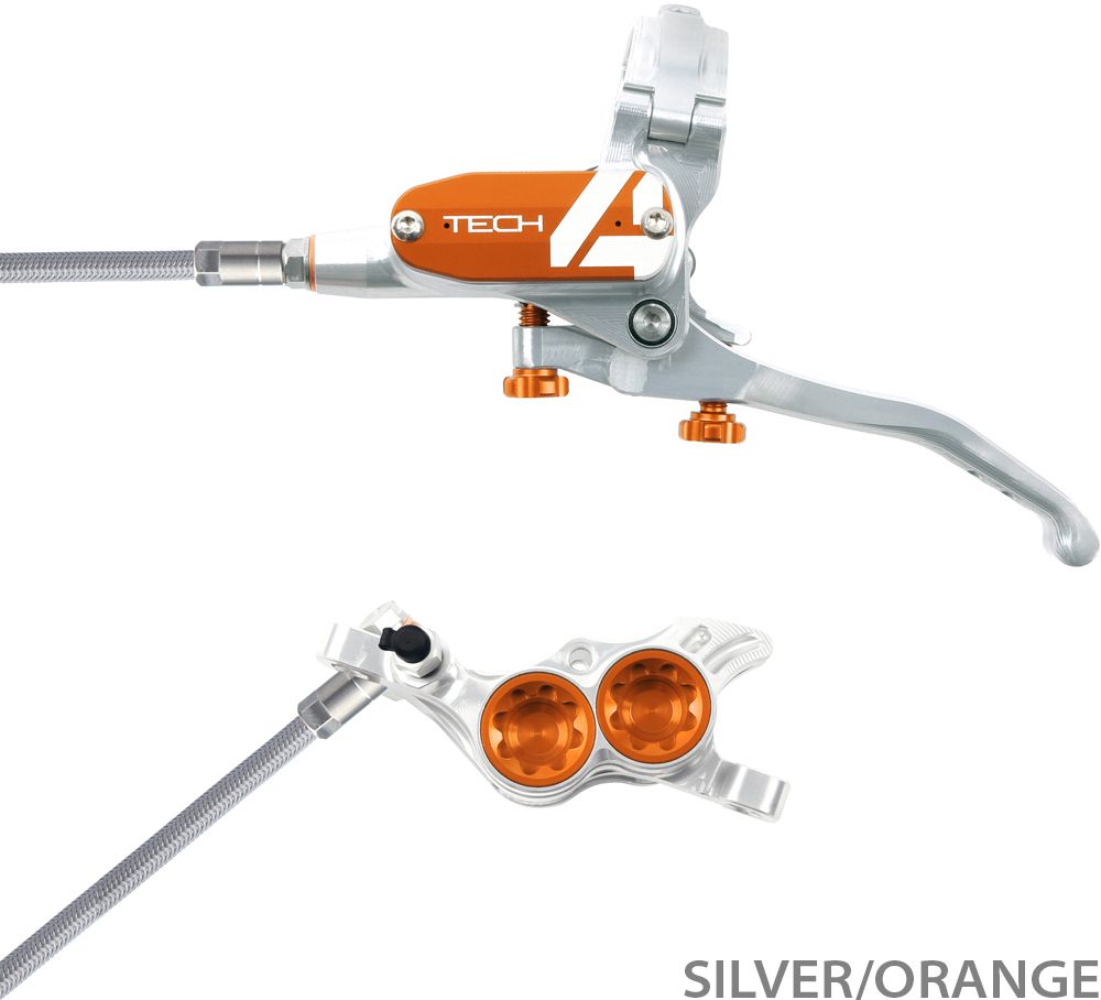 Hope Tech 4 E4 Stahlflex Scheibenbremse - Hebel links kaufen | Bike-Discount