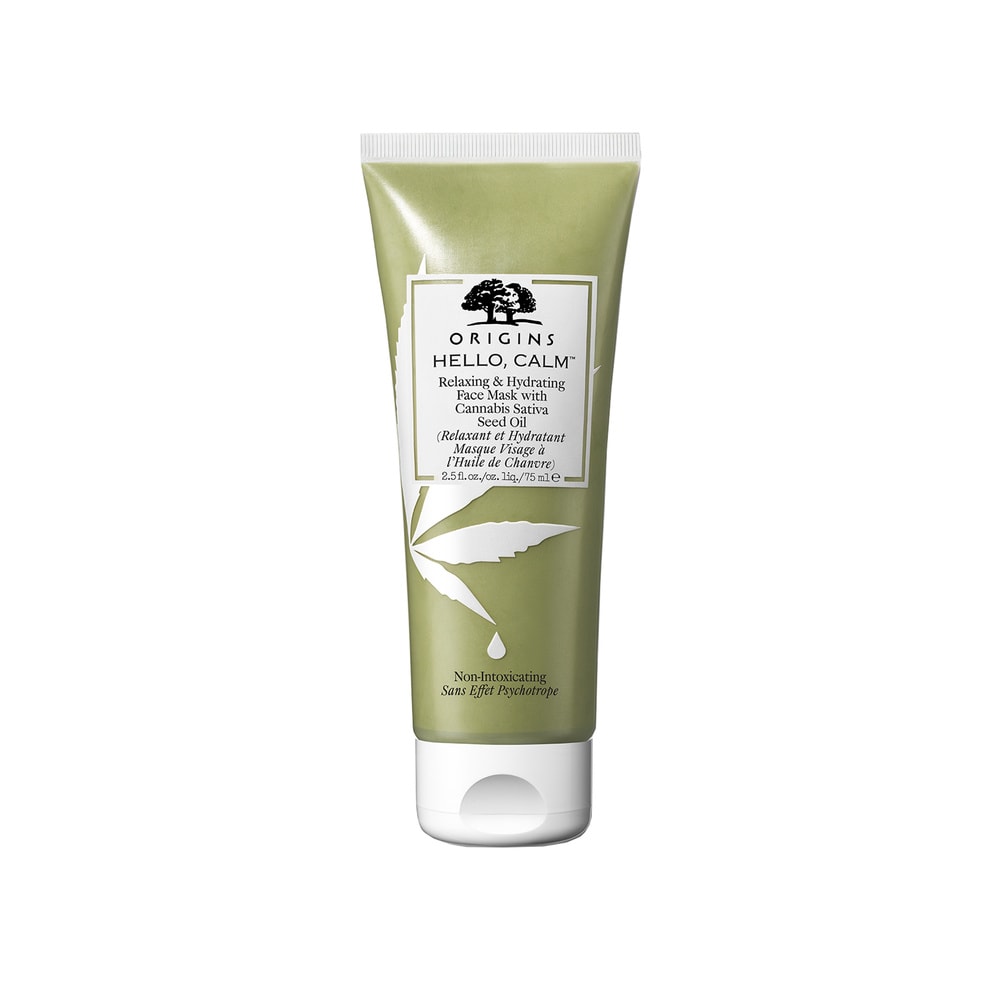 origins Hello Calm Masque hydratant et relaxant à l'Huile d e Chanvre
