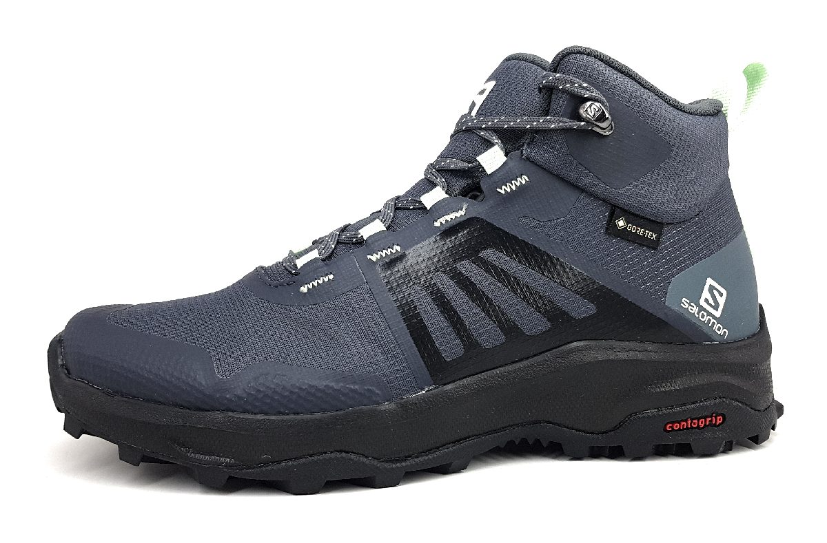 Salomon Outdoor Plain Air L416971 Grau ebony/black/stormyweather
