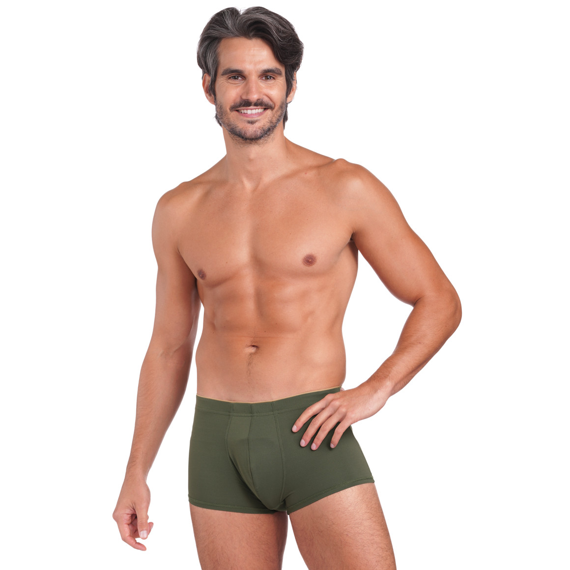 Herren Mikrofasershorts mit Struktur