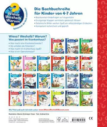 Ravensburger Wieso? Weshalb? Warum?, Band 53: Was passiert im Krankenhaus?