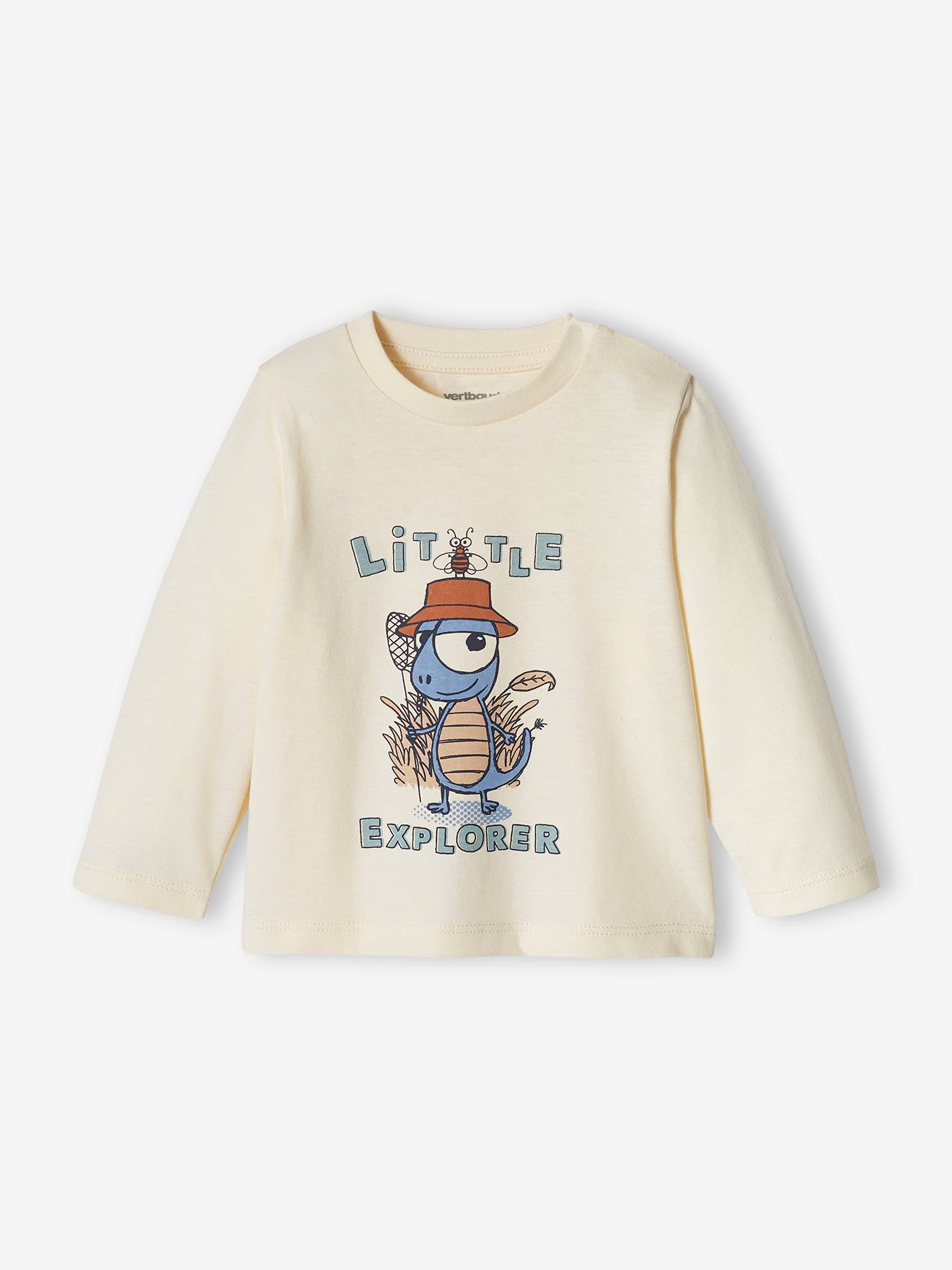 Vertbaudet Baby Shirt - wollweiß