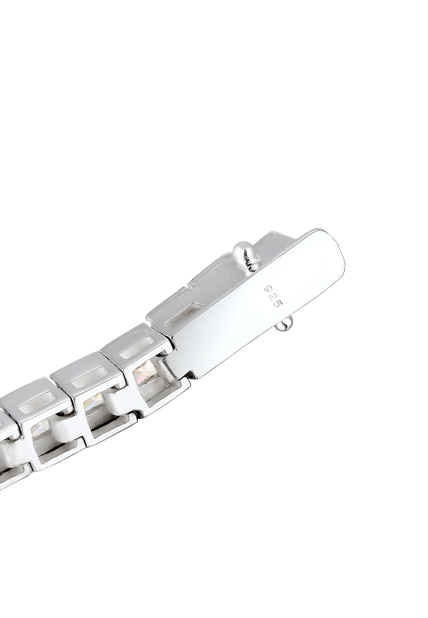 Bracciale Elli PREMIUM Classic con zirconi da donna (925/1000) Argento