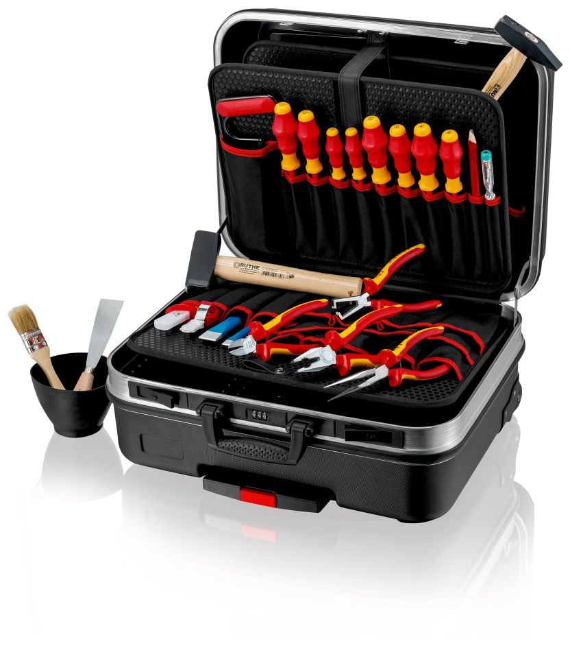 Knipex 00 21 06 HL S Кутија за алат „BIG Basic Move“ Електрични 24-делни