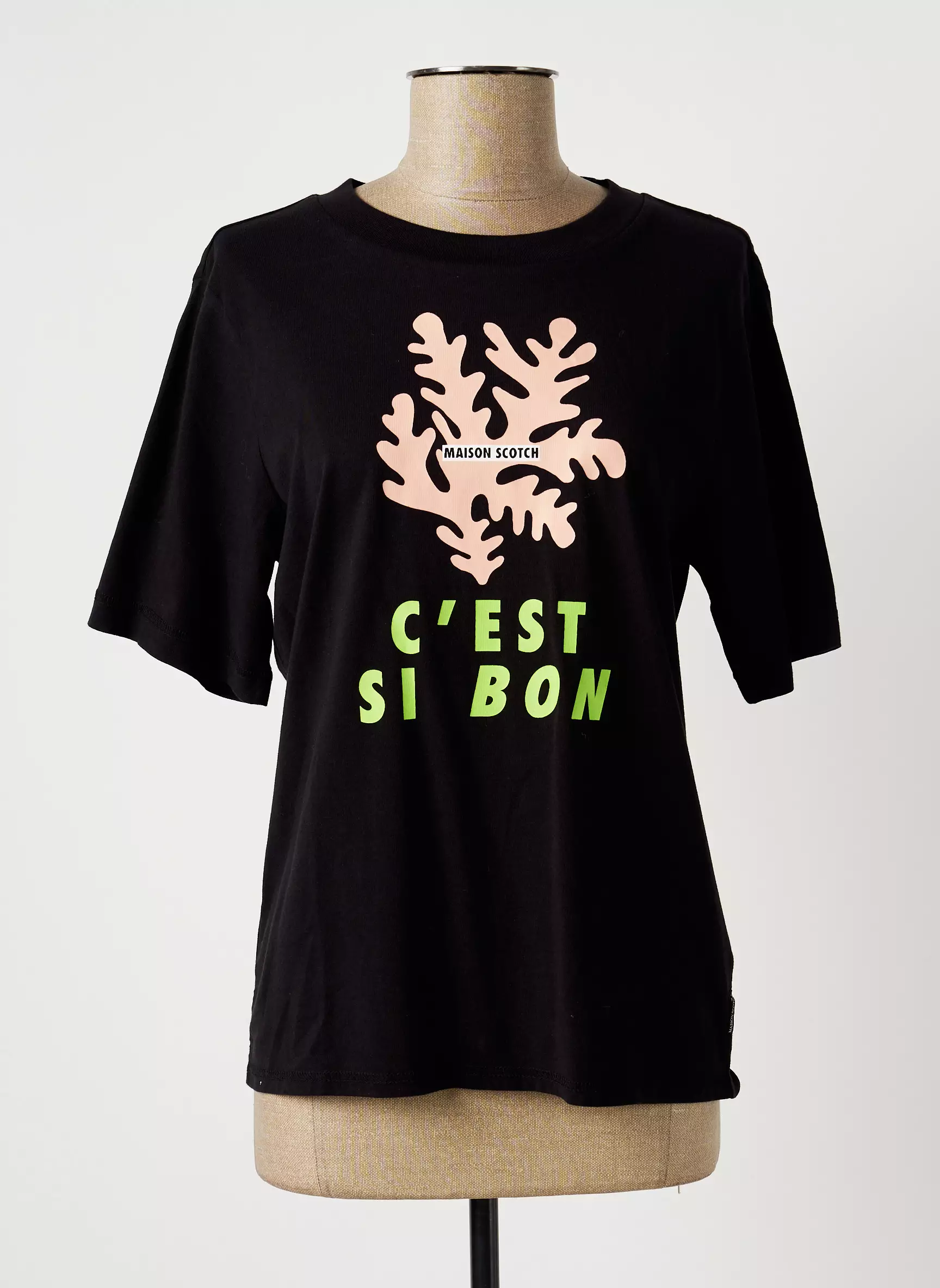 Scotch Soda Tshirts Femme couleur noir