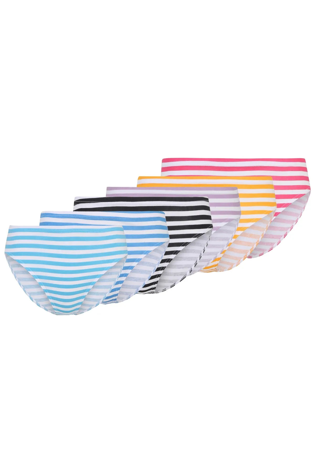 PETITE FLEUR  Slip - Schwarz - Gestreift