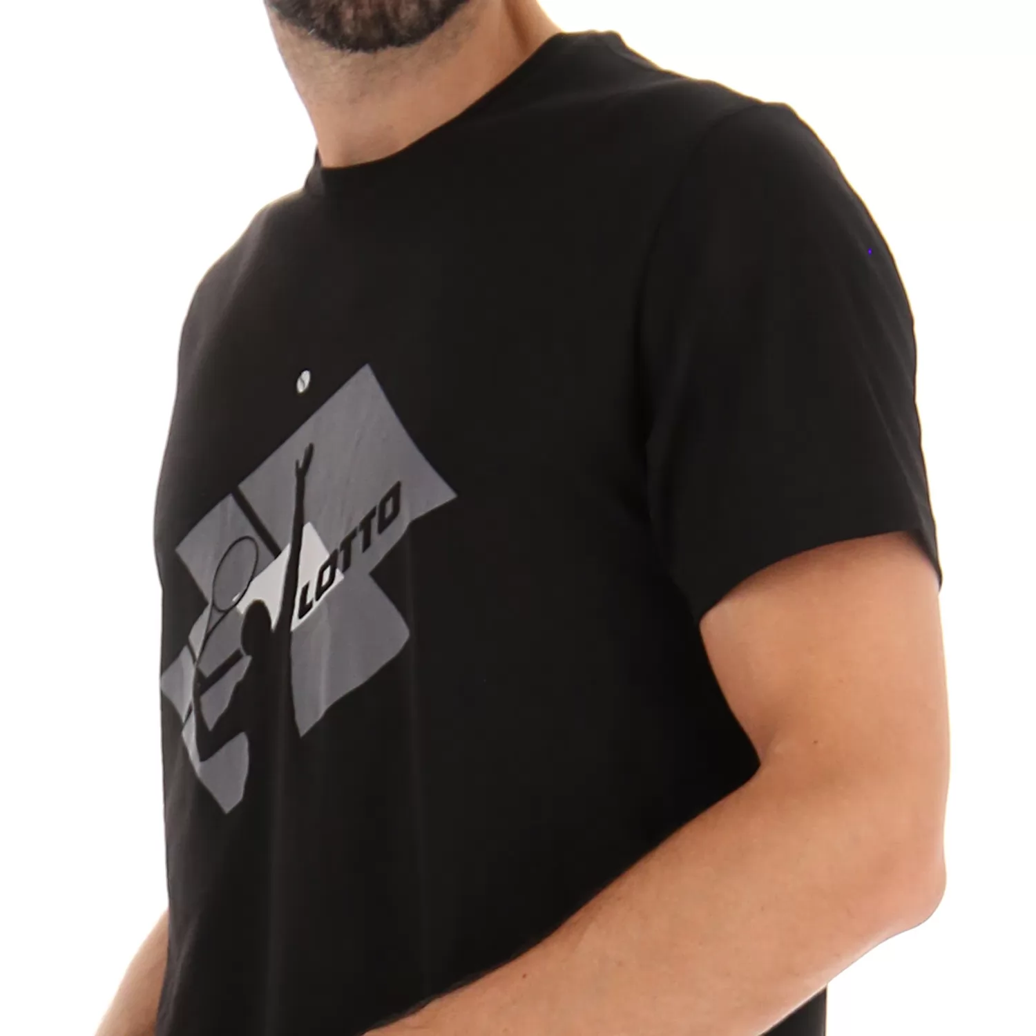 T-SHIRT LOSANGA VI HELT SVART