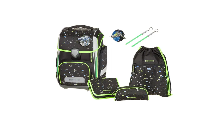 SCHNEIDERS Schulranzen-Set Schneiders Ergolite 6-tlg. Galaxy