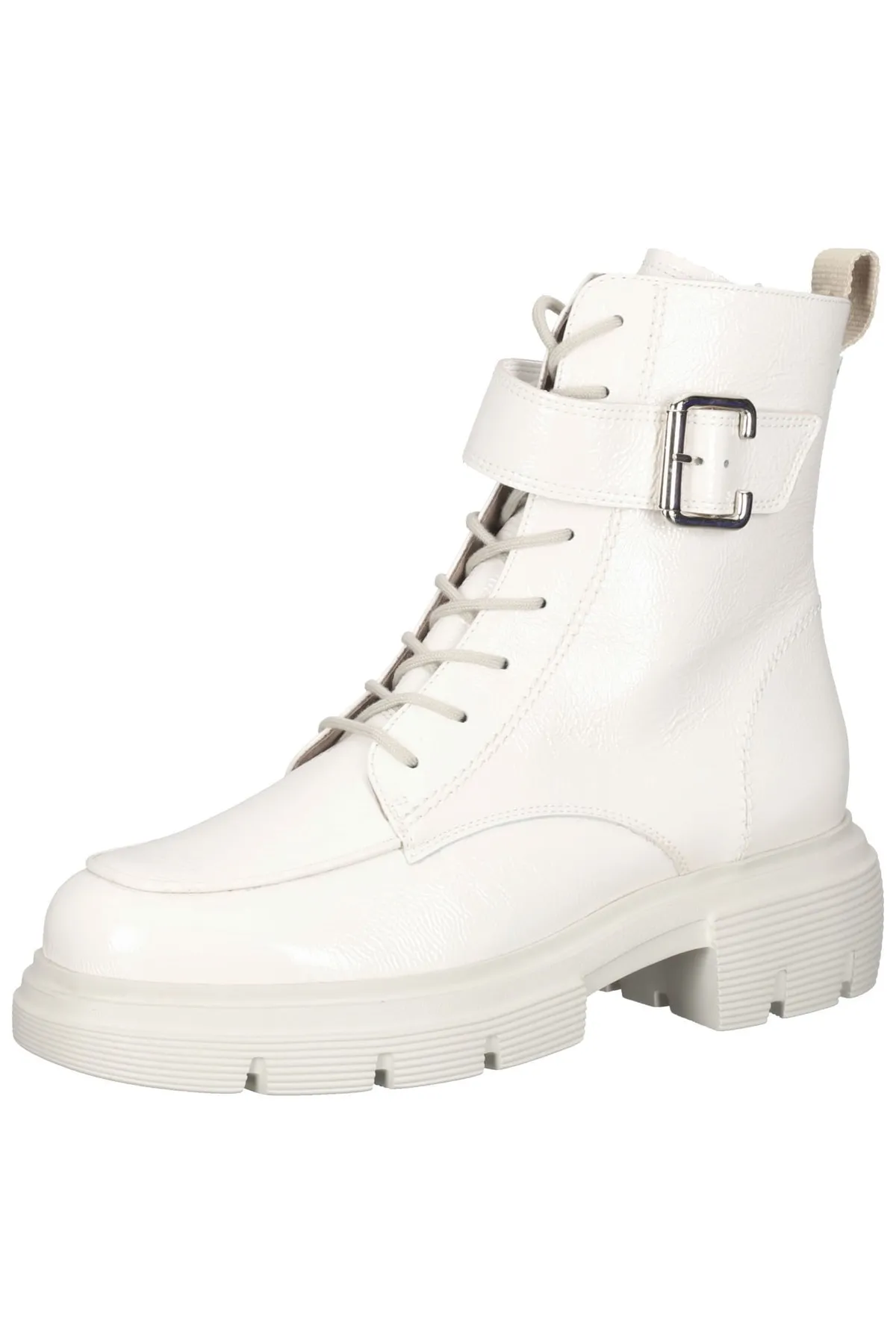 Paul Green  Stiefelette - Weiß - Blockabsatz