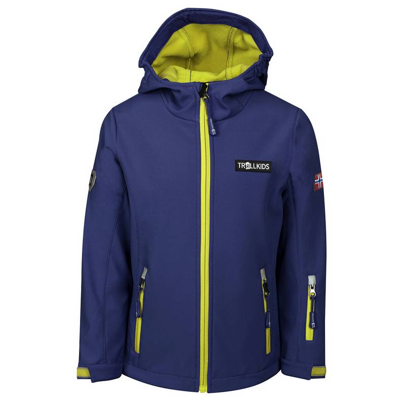 Trollkids Oslofjord Softshelljacke Kinder