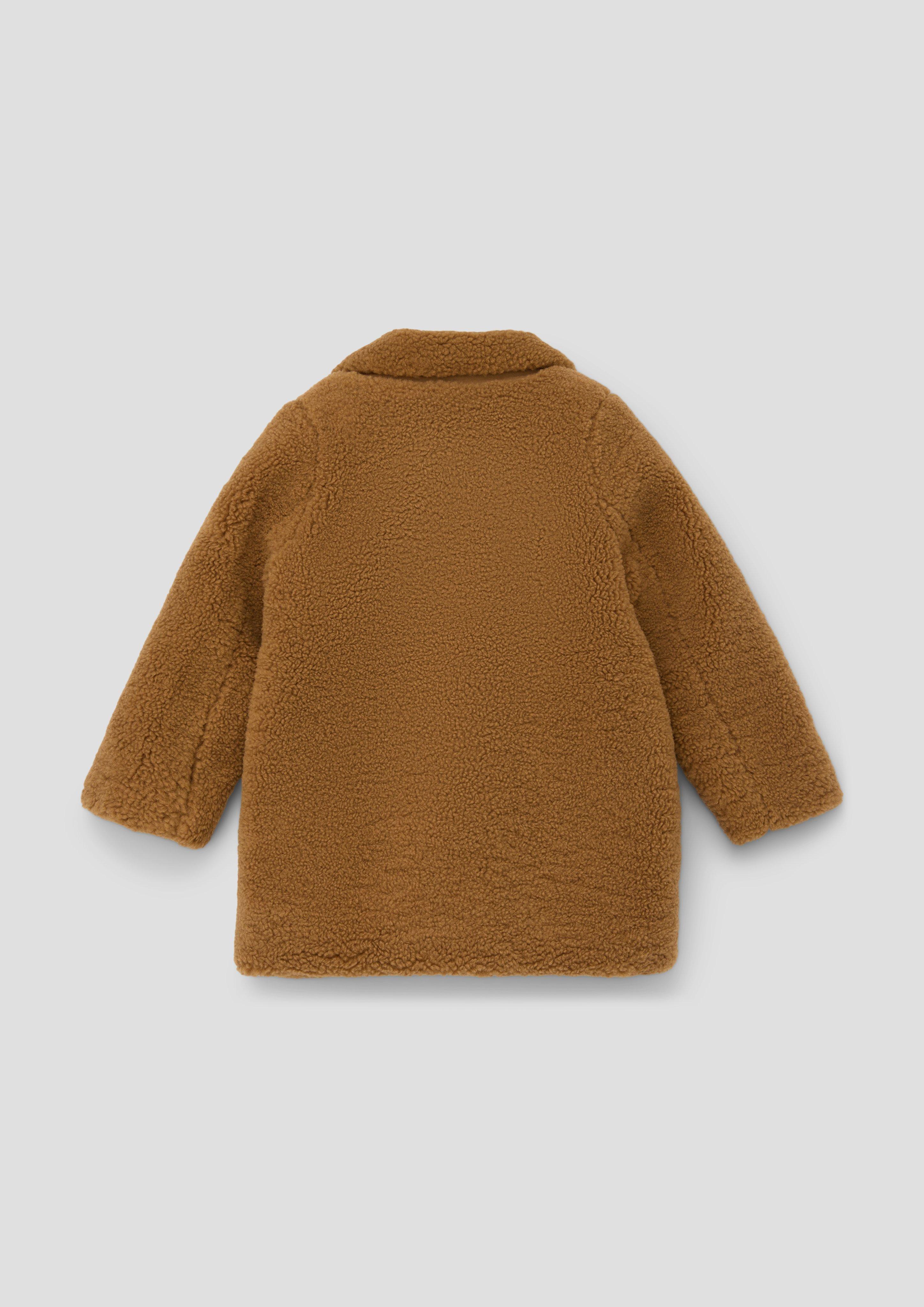 Mantel aus Teddyplüsch  2137130-8469