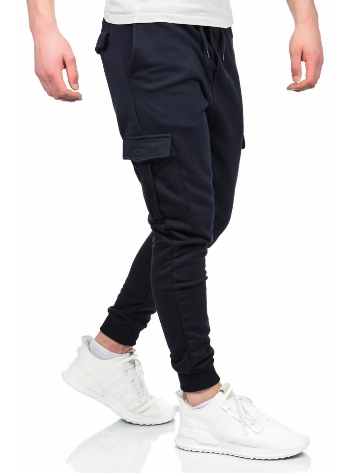 Alessandro Salvarini Jogginghose AS-271 in Dunkelblau günstig kaufen