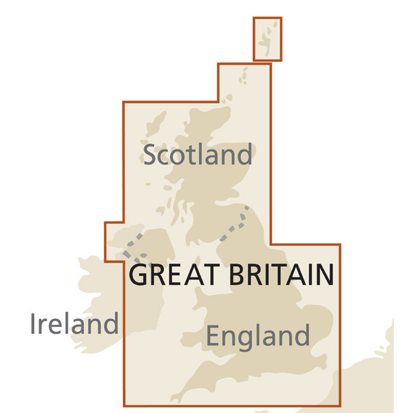 RKH WMP GROßBRITANNIEN 1:750.000 - Straßenkarte