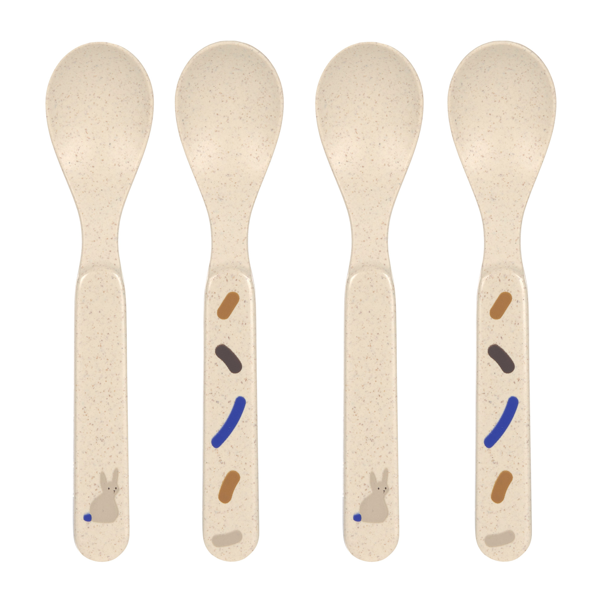 Kinderlöffel Set (4 Stk), Little Mateys Royal Blau