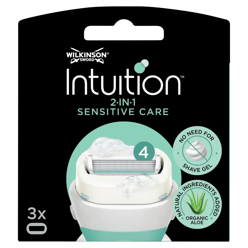 Wilkinson Intuition Sensitive skustuvo galvutės