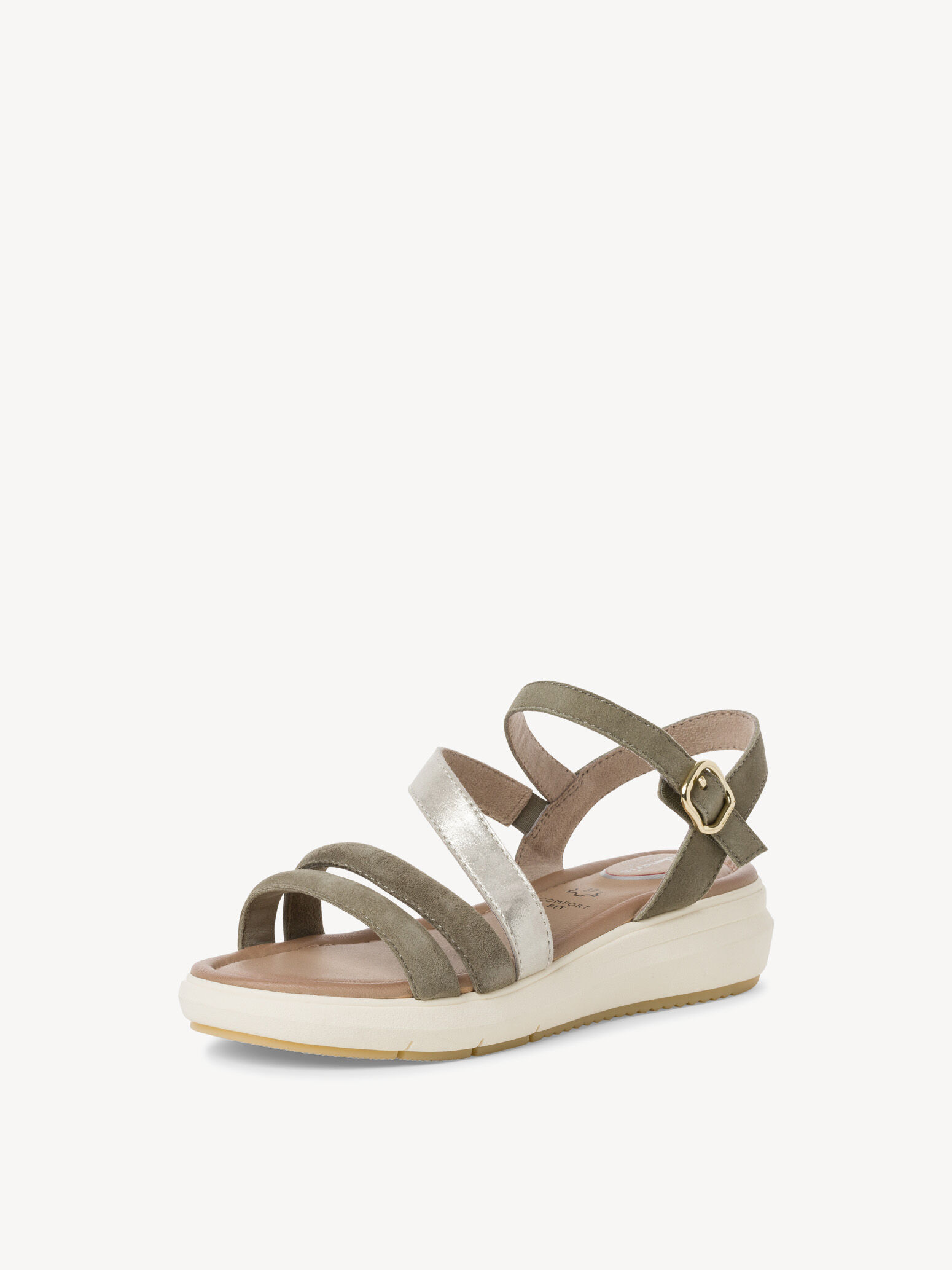 Sandale en cuir - vert