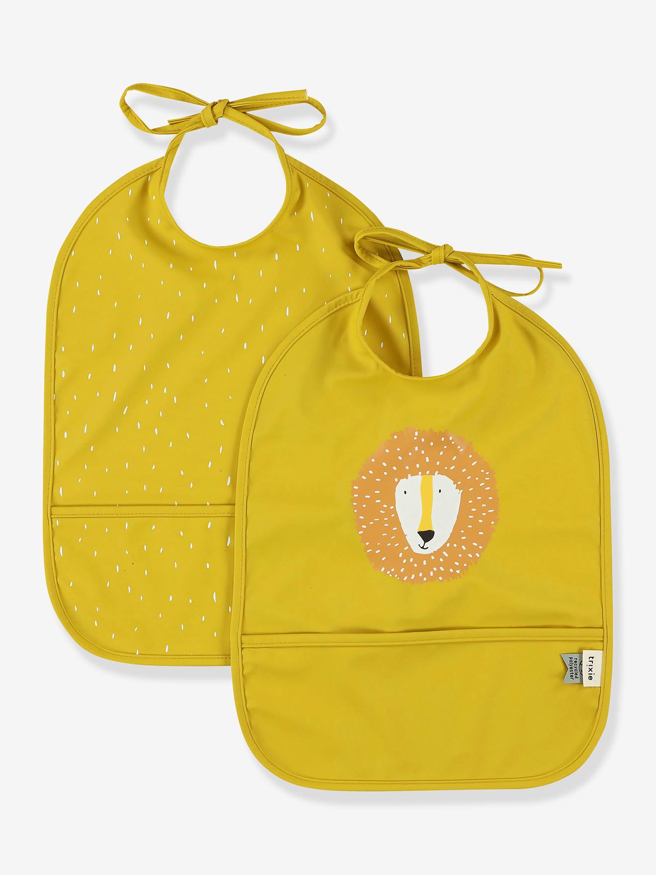 Trixie 2er-Pack wasserdichte Baby Lätzchen TRIXIE - grün