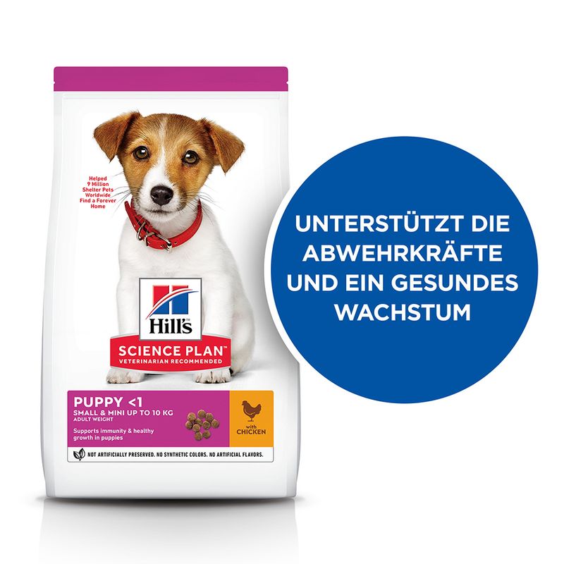 Hill's Science Plan Puppy <1 Small & Mini Huhn
