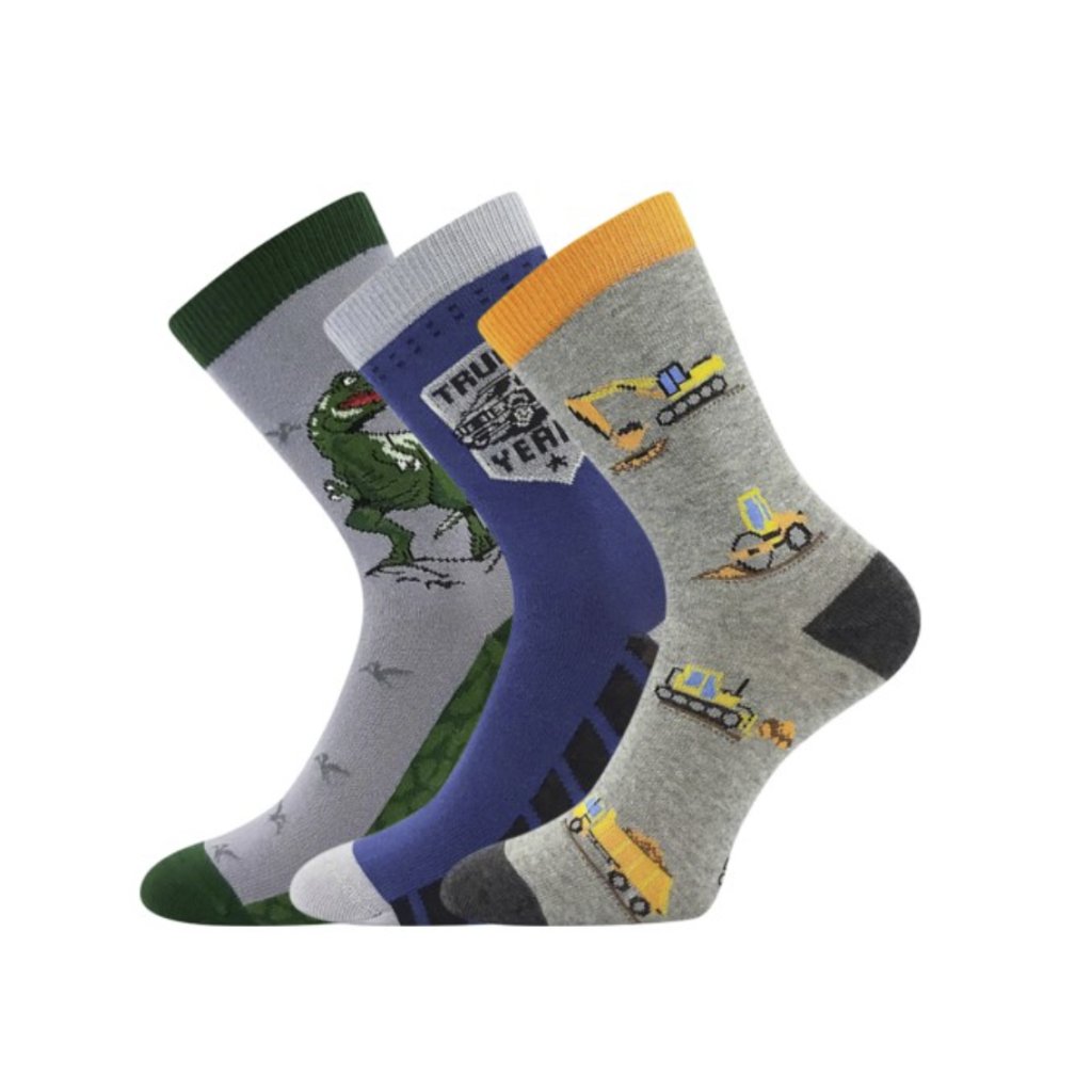 Voxx 057-21-43 XV mix A Junge Socken , 3 Paare
