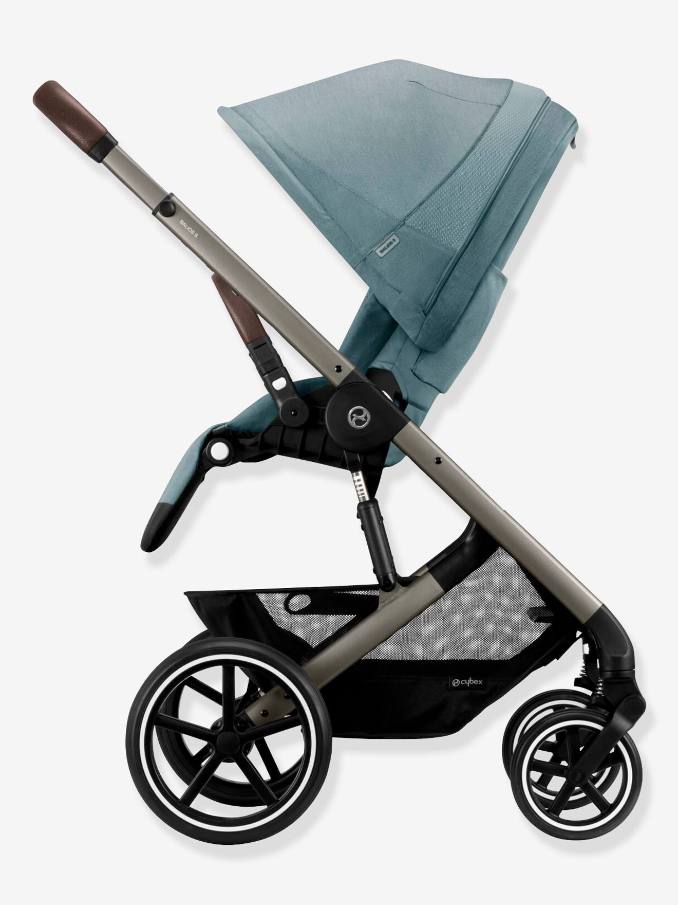 Cybex Wendbarer Kinderwagen BALIOS S LUX 2023 CYBEX Gold - grau