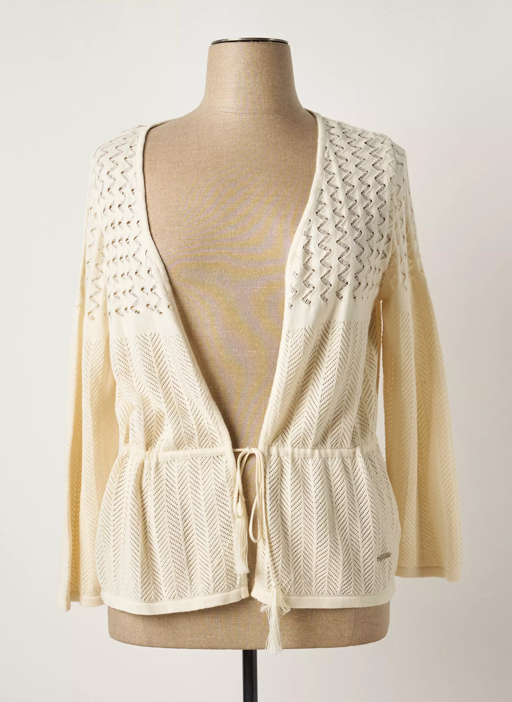 Agathe   Louise Cardigans Femme couleur beige