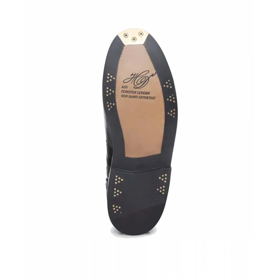 Heinrich Dinkelacker - Businessschuhe Derby RIO FULL-BROGUE BC Kalbsleder - schwarz