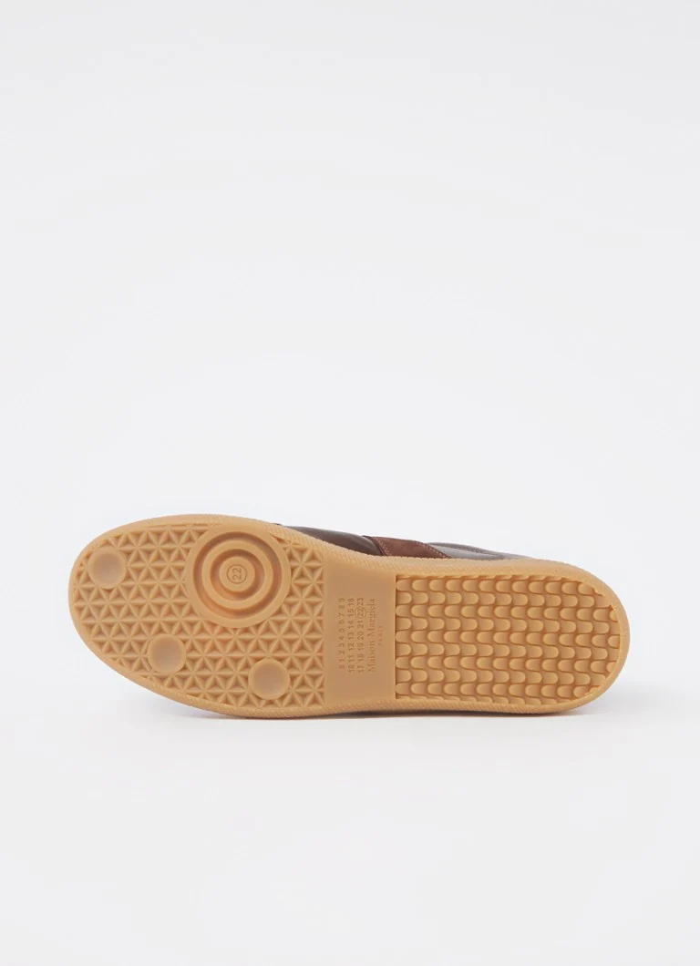 Pantofi replică Maison Margiela din piele de miel cu detalii din piele de vițel.