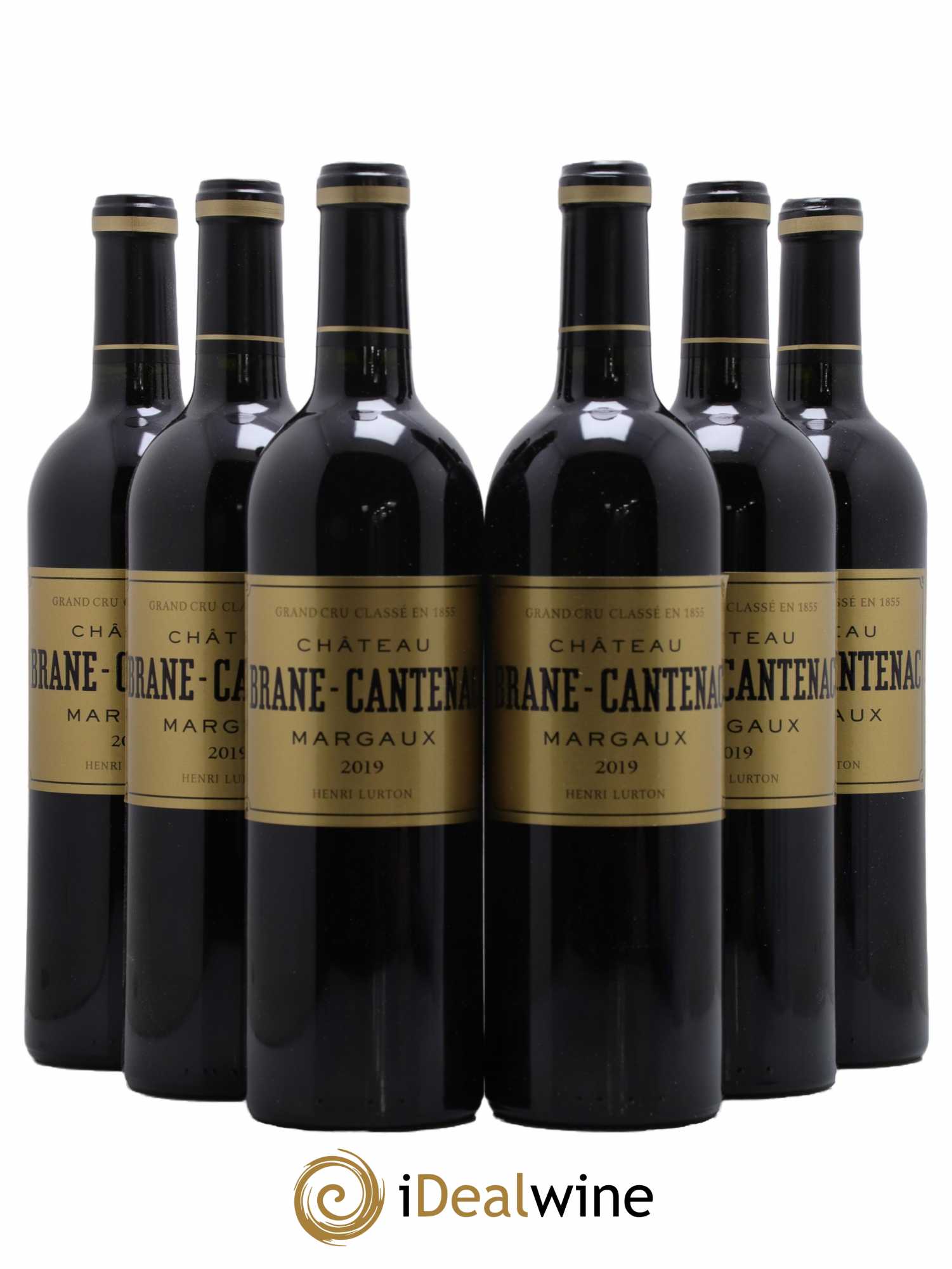 Château Brane Cantenac 2ème Grand Cru Classé  2019 - Lot de 6 Bouteilles
