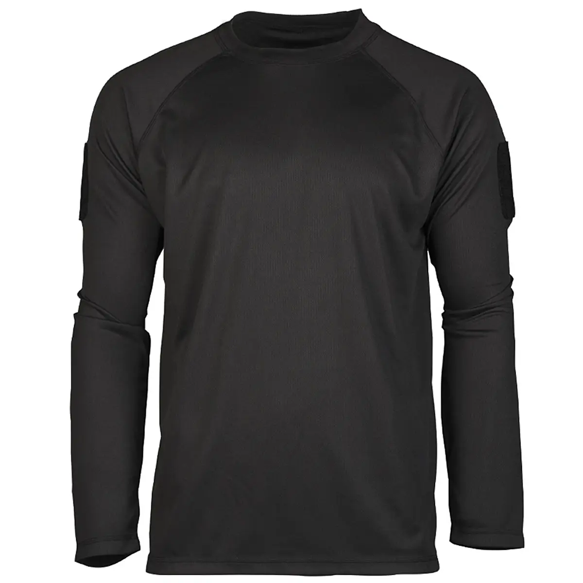 Tactical Langarmshirt Quick Dry schwarz