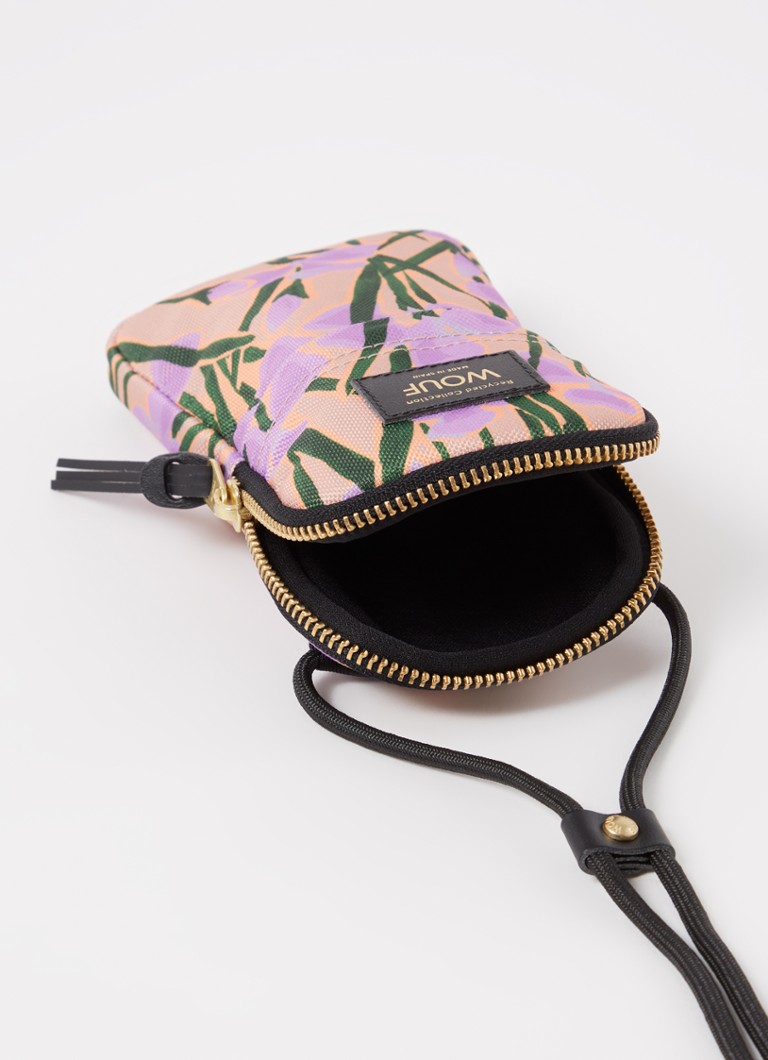 Wouf  Iris crossbody telefoonhoes met bloemenprint