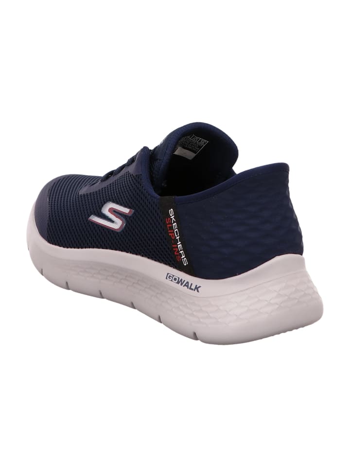 Skechers Sportliche Slipper in Blau günstig kaufen