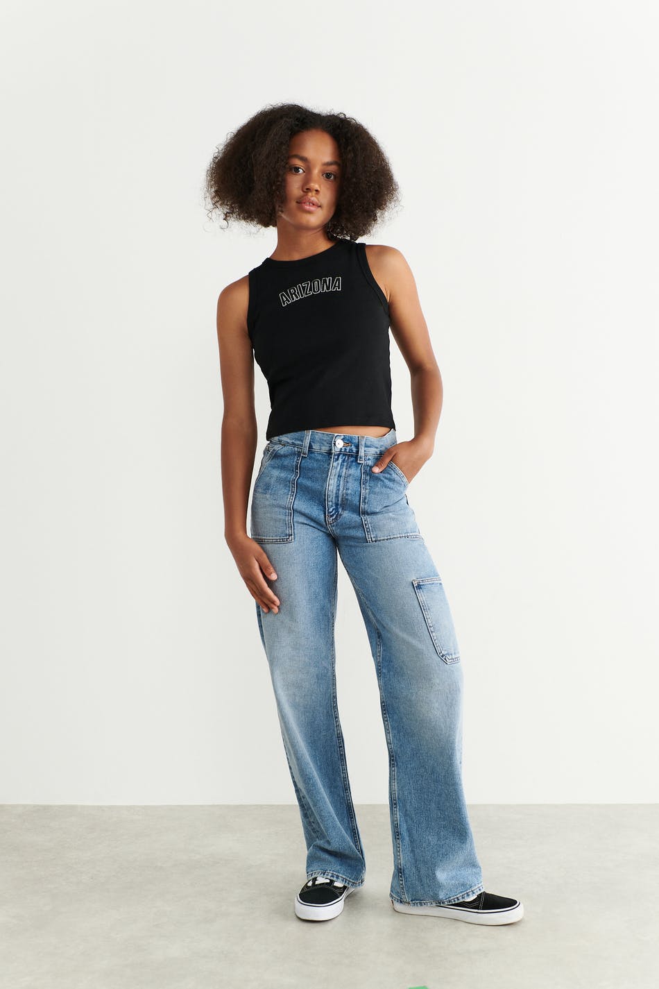 Carpenter wide jeans
