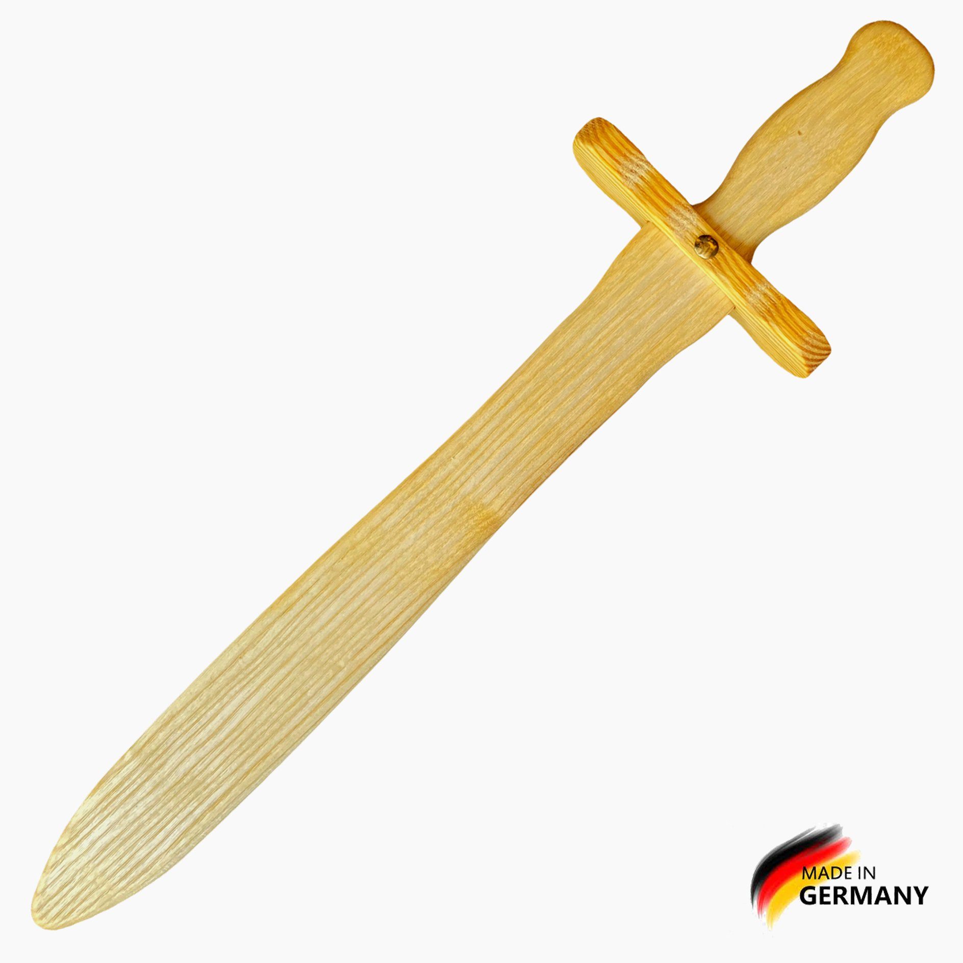 Madera Spielzeuge Spielzeug-Ritterset Ritter Set Schwert, Axt, Lilie, Die Grundausrüstung für alle kleinen Ritter.