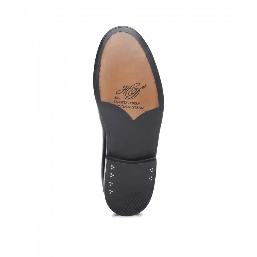 Heinrich Dinkelacker - Loafer WIEN PLAIN BC Kalbsleder - schwarz