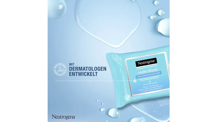 Neutrogena Hydro Boost Aqua Reinigungstücher