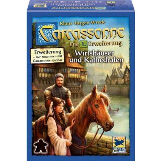 Carcassonne: 1. Erweiterung Wirtshäuser & Kathedrale (DE)