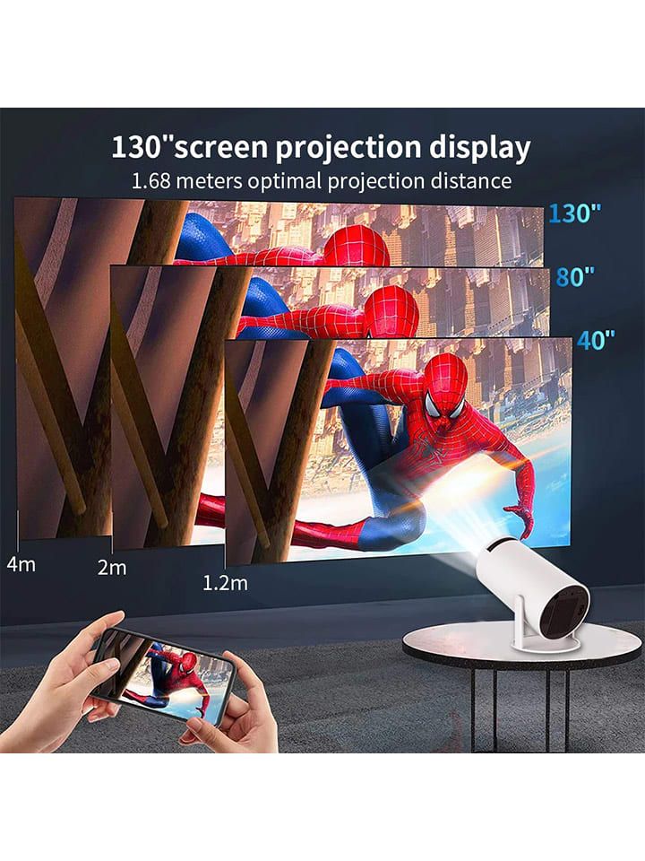 SmartCase 4K-Projektor in Weiß günstig kaufen onesize
