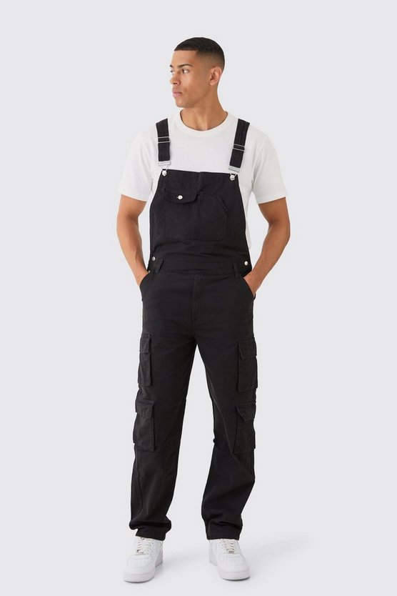Lockere Twill Cargo-Taschen