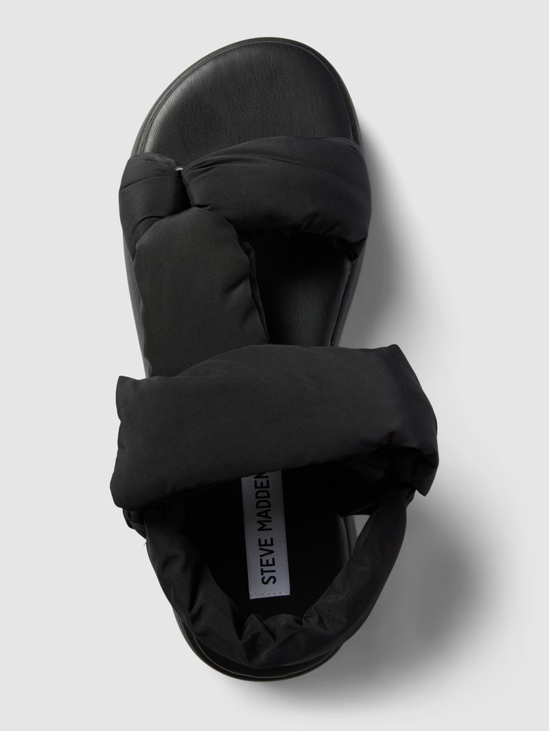 Sandalen mit Klettverschluss Modell 'BONKERS' in schwarz
